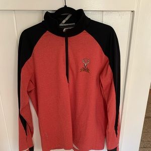 Zero Restriction 1/4 Zip Tobacco Road